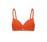 PUMA Soft Padded Reggiseno Imbottito, Flame Orange, 2D da Donna