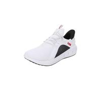 PUMA Softride Carson Sliptech, Road Running Shoe Unisex - Adulto, Puma White for all Time Red, 40.5 EU