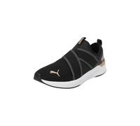 PUMA Scarpe da running SOFTRIDE Harli Slip-On da donna, Sport, Nero/Bianco/Oro, 38 38