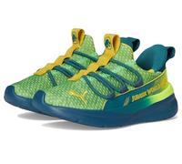 PUMA Softride One4all Jurassic World, scarpe da ginnastica unisex per bambini, Yellow Alert-ocean Tropic-pelé Giallo, 10.5 Little Kid