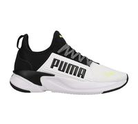 Puma Softride Premier - Scarpe da Corsa da Uomo, Bianco/Nero/Giallo., 45 EU