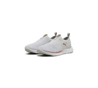 Puma Softride Premier Slip-On Strick-Laufschuhedamen 309834 02 Gray-White Rose-G