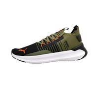 PUMA Softride Symmetry Fuzion, Road Running Shoe Unisex-Adulto, Olive Black-Flame Flicker, 36 EU