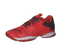 Puma Solar Attack Rct Rosso Nero - Scarpe Da Padel Uomo EUR 42.5 / UK 8.5