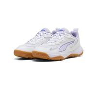 Puma Solarflash 4 Jr, Scarpa da Corte Interna, Bianco Royal Sapphire Light Lavender, 37 EU