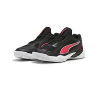 Puma Solarstrike 4 - Scarpe da Ginnastica Unisex, Nere, Bianche, Ultra Rosse, Taglia 44
