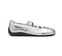 PUMA SPEEDCAT - Ballerina da donna metallizzata WNS, Argento, 35.5 EU