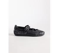 PUMA - Speedcat - Ballerine nere con stampa pitonata-Nero 38