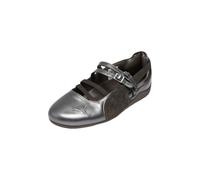 PUMA - Speedcat - Ballerine color argento metallizzato e marrone cioccolato 38