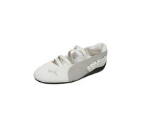 PUMA Ballerine in suede Speedcat Ballet da donna, Scarpe, Bianco, 40 40