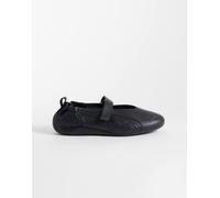 PUMA - Speedcat Fleur - Ballerine in pelle nere-Nero 37.5