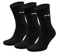 Puma Uomo Short Crew Socks Suola Pack Calzini Sportivi, Uomo, Short Crew Socks Sportsocken mit Frotteesohle 12er Pack, Nero, 43-46