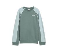 PUMA Sport Crew TR G, Felpe dell'equipaggio Bambina, Green Moon,