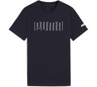 PUMA Sport Graphic Tee B, Magliette Bambino, New Navy,