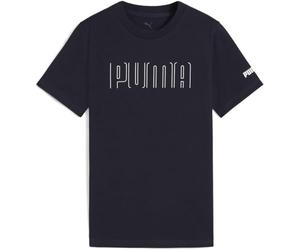 PUMA Sport Graphic Tee B, Magliette Bambino, New Navy,