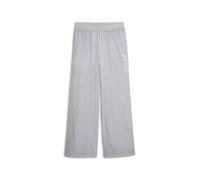 PUMA Pantaloni in Tessuto Taglio Morbido da Donna M, Vibrant Silver Gray