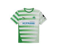 PUMA SpVgg Greuther Fürth - Maglietta da bambino, in casa, 2025/2026, 116 bambini, colore: Bianco
