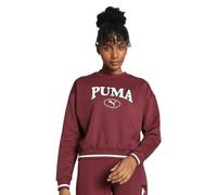 PUMA Squad Crew FL Maglia di Tuta, Dark Jasper Red, XS Donna