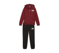 PUMA SQUAD Full-Zip Sweat Suit FL B - Tuta Ragazzi, Intense Red, 683318