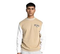 PUMA Squadra Equipaggio TR, Sudore Unisex-Adulto, Prateria Tan, L