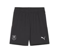 PUMA Stade Rennais F.C. 24/25 Shorts per ragazzi, Abbigliamento, Flat Dark Grigio/Bianco/Nero, 11-12Y 11-12Y