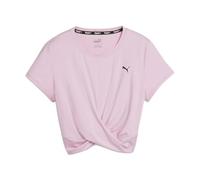 PUMA Studio Yogini Lite Twist Tee, Donna, Nebbia D'uva, M