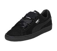 Puma Suede Heart EP, Scarpe da Ginnastica Basse Donna, Nero Black-Metallic Beige, 39 EU