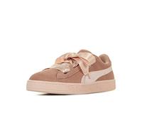 Puma Suede Heart Jewel PS - Scarpe da Ginnastica Basse Bambina, Beige (Peach Beige-Pearl), 32 EU