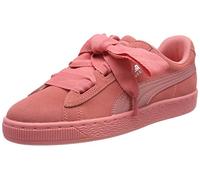 Puma Suede Heart SNK Jr 364918-05, Girl,Womens Sneakers, Pink, 37,5 EU