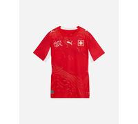 Puma Switzerland Home 26 Jr - maglia calcio - ragazzo Red/White 152