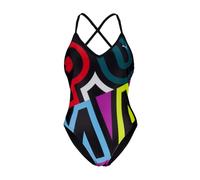 PUMA Swim - Costume da Bagno da Donna, con Stampa, 1P