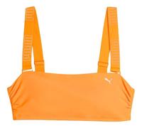 Puma Swim Donna Bandeau Top 1P, Sun Orange, L