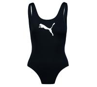 Puma Swim Donna Costume Intero Unito Nero/Bianco/Menta/Rosso