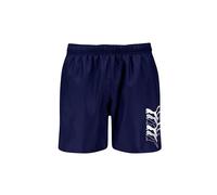 PUMA Cat Logo Mid Length Swim Trunks, Blu Navy, L Uomo