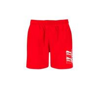 PUMA Cat Logo Mid Length Swim Trunks, Colore: Rosso, L Uomo