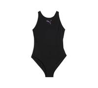 PUMA Swim Women Raceback Swimsuit 1P, Costume da Bagno Donna, Nero, S