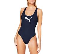 PUMA Swmisuit 100000072 Costume da Bagno, Navy, XS Donna