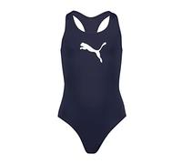 Puma Racerback Swimsuit Blu 9-10 Years Ragazza