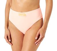 PUMA Swimwear High Waist Brief, Slip Da Bagno Donna, Peach Combo, L