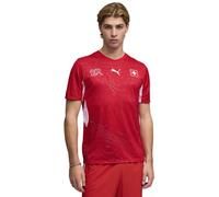 Puma Maglia da calcio Switzerland Home 26 Uomo Rosso/Bianco M
