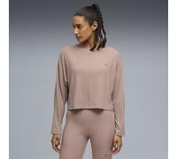 Puma Cloudspun Long Sleeve T-shirt Marrone XL Donna