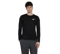 Puma Ess No 1 Logo Long Sleeve T-shirt Nero L Uomo