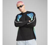 PUMA T-shirt a maniche lunghe oversize F1® da uomo, Abbigliamento, Nero, L L