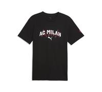 PUMA T-shirt AC Milan FtblCulture da uomo, Accessori, Nero, L L