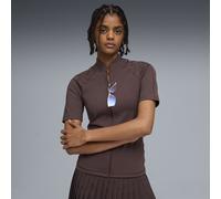 PUMA T-shirt aderente T7 da donna, Abbigliamento, Marrone, XL XL