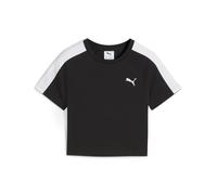 PUMA T-shirt aderente T7 per ragazzi, Accessori, Nero, 7-8Y 7-8Y