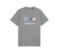PUMA T-Shirt BMW M Motorsport Essentials da Uomo L, Medium Gray Heather