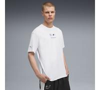PUMA T-shirt BMW M Motorsport Essentials Logo da uomo, Abbigliamento, Bianco, L L