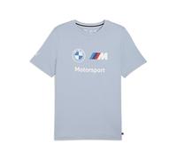 PUMA T-Shirt BMW M Motorsport Essentials Logo da Uomo M, Blue Wash