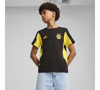 PUMA T-shirt Borussia Dortmund ftblARCHIVE per ragazzi, Abbigliamento, Nero/Faster Giallo, 9-10Y 9-10Y